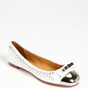 Jeffrey Campbell 'Carrie-B' Cap Toe Ballet Flat